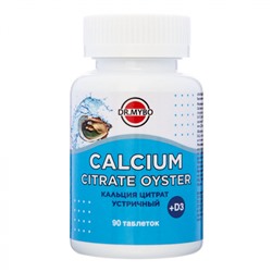 DR. MYBO Calcium citrate oyster Кальция цитрат устричный 90таб