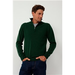 Jersey de lana Verde oscuro