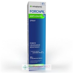 ArkoPharma Forcapil Anti-Chute Spray - Force, Croissance & Résistance - Cheveux Dévitalisés 125 ml