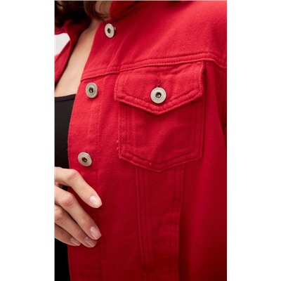 Куртка джинс P312-1221 red
