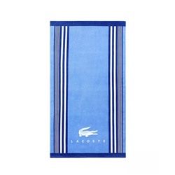 LACOSTE HOME Oki Striped Cotton Beach Towel