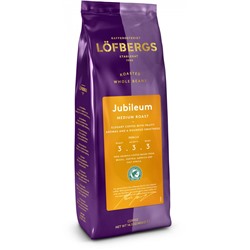 Кофе зерновой Lofbergs Lila Jubileum 400 гр