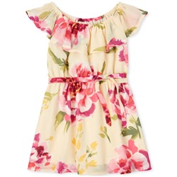Baby And Toddler Girls Mommy And Me Floral Matching Ruffle Dress