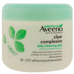 Aveeno, Clear Complexion Daily Cleansing Pads, 28 Pads
