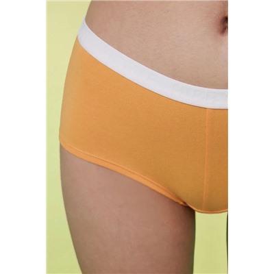 Pack 2 bragas culotte algodón naranja y rosa