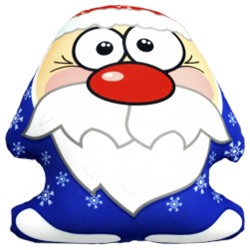 Игрушка Дед Мороз синий