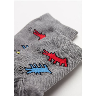 Kurze Socken Keith Haring™ für Kinder