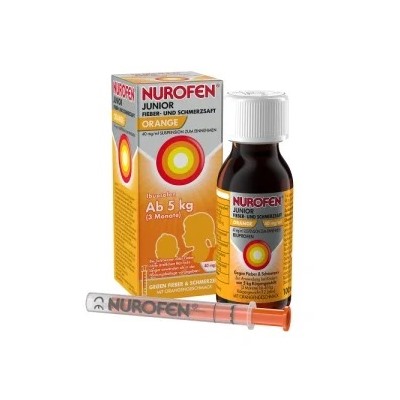Nurofen Junior Fieber- & Schmerzsaft Orange
