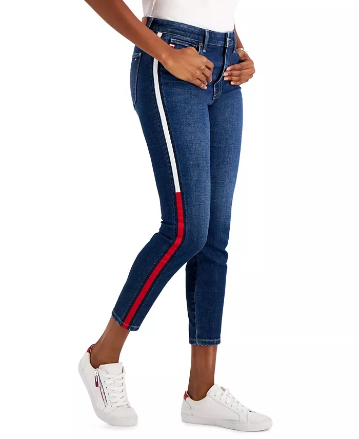 Женские брюки Tommy Jeans Side Stripe Pants