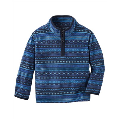 Quarter-Zip B'gosh Fleece Cozies