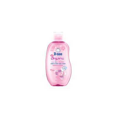 D-nee Sakura For Newborn Head _ Body Baby Wash 200 ml