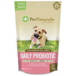 Pet Naturals of Vermont, Daily Probiotic, For Dogs of All Sizes, 60 Chews, 2.54 oz (72 g)