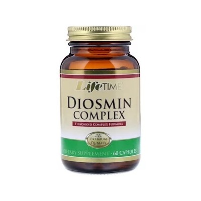 LifeTime Vitamins, Комплекс диосмин, 60 капсул