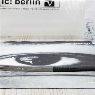 IB00001 - Оправа ic!Berlin Alwin C. gun metal &#43 футляр
