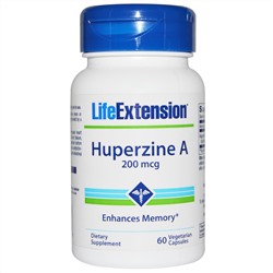 Life Extension, Гиперзин А, 200 мкг, 60 таблеток
