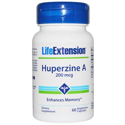 Life Extension, Гиперзин А, 200 мкг, 60 таблеток