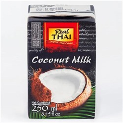 REAL THAI Coconut milk Кокосовое молоко 250мл