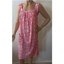 Flamingo Baskılı Gecelik-elbise 687