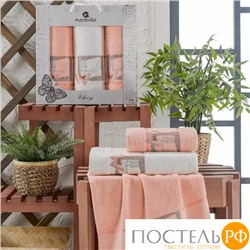 11291 Комп. Пол. MERZUKA махр. в короб. (50x90/2)(70х140/1) 3 шт. CLASSY оранжевый