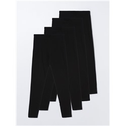 4-PACK OF LONG BASIC LEGGINGS