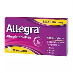 Allegra Allergietabletten 20 mg Tabletten, 20 St