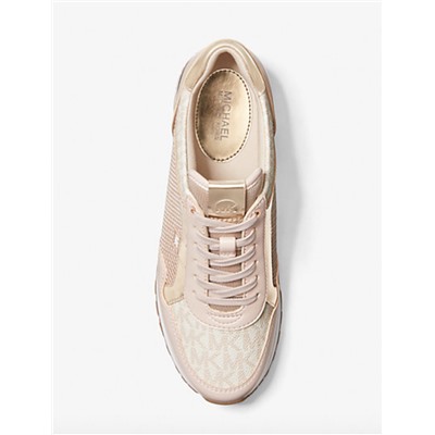 MICHAEL KORS OUTLET Maddy Mixed-Media Trainer