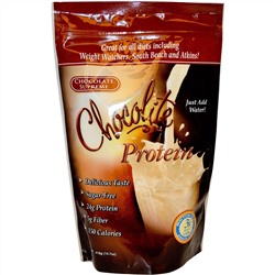 HealthSmart Foods, Inc., Протеин ChocoRite, невероятно шоколадный, 14.7 унций (418 г)