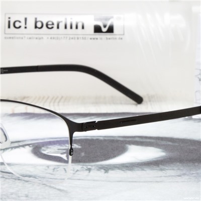 IB00026 - Оправа ic!Berlin M553 black + футляр