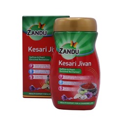 ZANDU Kesari Jivan Чаванпраш с шафраном и жемчугом для укрепления иммунитета, костей и суставов 450г