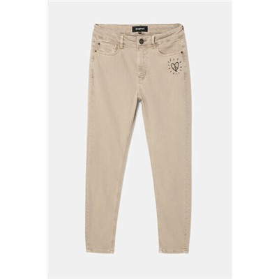 Pantalón vaquero skinny tobillero