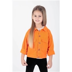 AHENGİM Kids Kız Çocuk Ceket Pamuklu Gabardin Renkli Ceket Ak2210 1-2-10001125