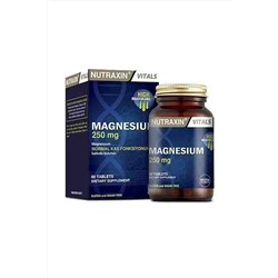 Nutraxin Magnesium Citrate - Magnezyum Takviyesi 250 Mg 8680512627999