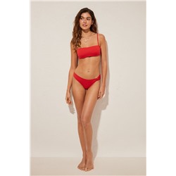 Braga bikini clásica rojo