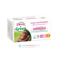 Love&Green Couches Hypoallergéniques T3 4 à 9 kg x52