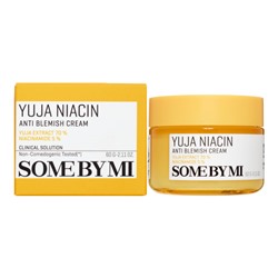 SOME BY MI YUJA NIACIN ANTI-BLEMISH CREAM Крем для проблемной кожи с экстрактом юдзу и ниацинамидом 60г