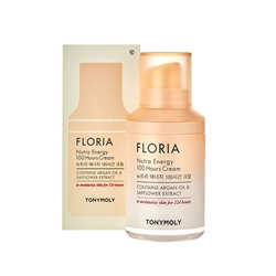 TONYMOLY FLORIA Nutra Energy 100 Hours Cream Восстанавливающий крем для лица с аргановым маслом 50мл