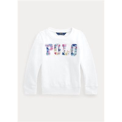 Girls 2-6x Logo Cotton Fleece Sweatshirt
