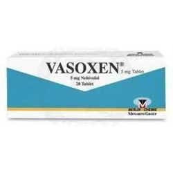 VASOXEN 5 mg 28 tablet (название лекарства на русском / аналоги Небилет)