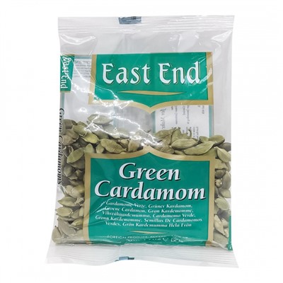 EAST END Green Cardamom Seeds Кардамон зеленый семена 100г