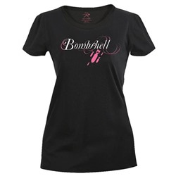 Women's Bombshell T-Shirt Long Length - BLACK