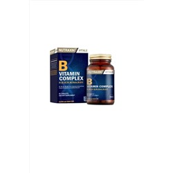 Nutraxin B1, B2, B3, B5, B6, B12 Ve Biotin Içeren B Vitamin Complex 60 Tablet ezz000367