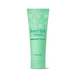 Juicy Tox Green Cleansing Foam, Очищающая пенка на основе зеленого комплекса
