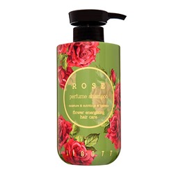 Jigott Rose Perfume Shampoo Парфюмированный шампунь для волос с экстрактом розы  500мл