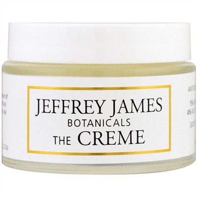 Jeffrey James Botanicals, The Creme, весь день и вся ночь, 2.0 унции (59 мл)