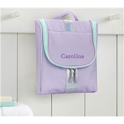 Mackenzie Lavender Iridescent Toiletry Bag