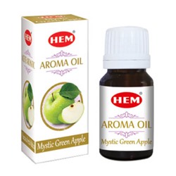 HEM  Aroma Oil Mystic Green Apple Ароматическое масло Зелёное Яблоко 10мл