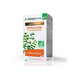 ArkoPharma ArkoGélules - Spiruline - Tonus et Vitalité - BIO 150 gélules