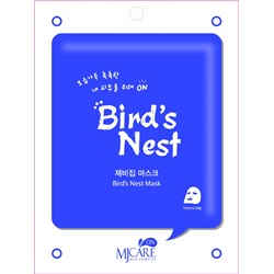 MJCARE ON BIRD`S NEST MASK Тканевая маска для лица с экстрактом ласточкиного гнезда 22г