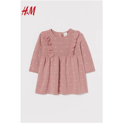 H&*M ♥️ оф сайт, распродажа 🛍платья для девочек из 100% хлопка