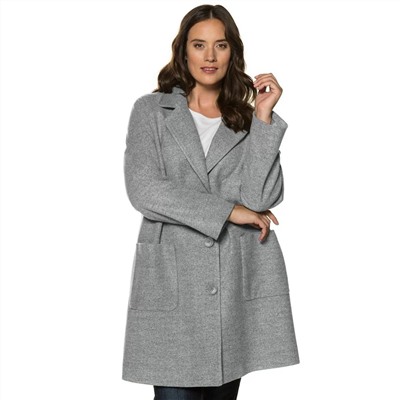 Женское классическое пальто размера PLUSSIZE Экспорт
